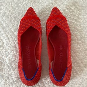 Rothy’s - the Point Flats. Only worn once.